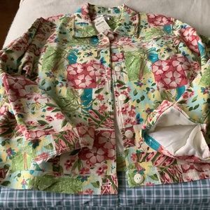 Coldwater Creek womens jacket -Size Large - NWT